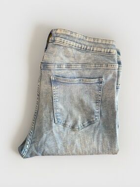 Gap Y2K High Rise Universal Light Blue Denim Light Wash 18/34 Regular SKU040